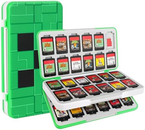 Amazon.com: PERFECTSIGHT Cute Game Card Case for Nintendo Switch